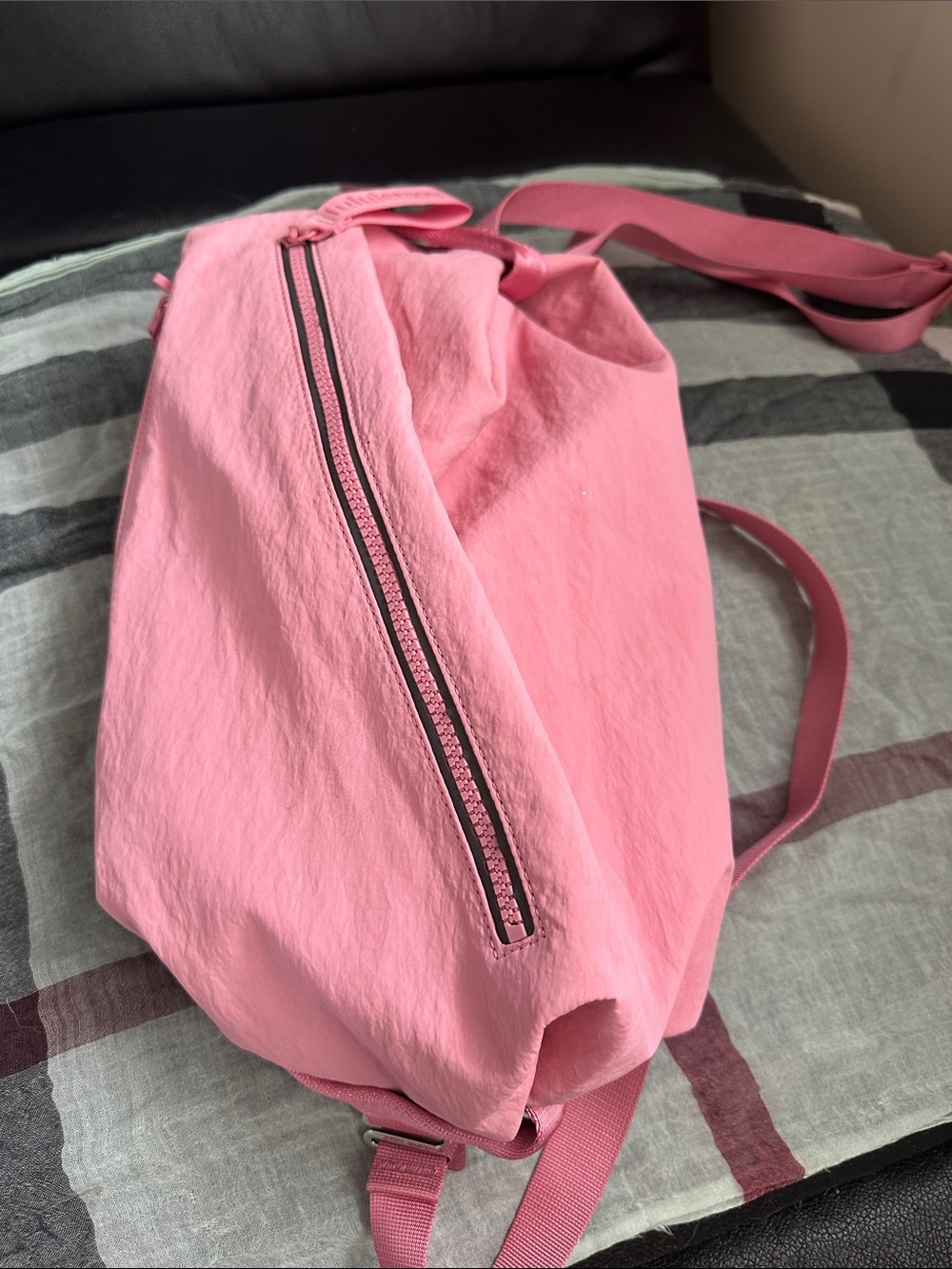 lululemon athletica Pink Sling Backpack with Front Zip